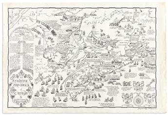 (PICTORIAL MAPS -- MANUSCRIPT.) Peter Reynolds Furse. The Maritime Provinces of Canada.